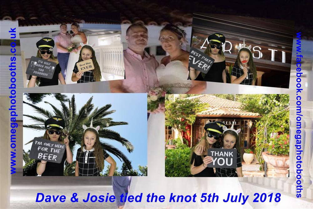 Josie & Dave's wedding  | View more photos from the event at gallery.omegaphotobooths.co.uk/u/Omega-Photobooths/Josie-Daves-wedding